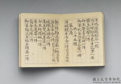 图片[2]-“A Garland of Treasures” inventory album, Qianlong reign (1736-1795), Qing dynasty-China Archive